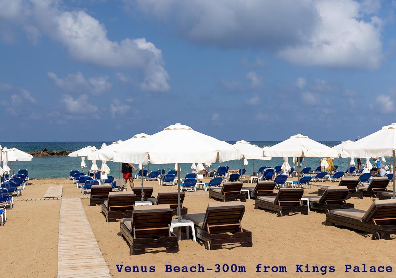 105 Kings Palace - Fabulous 2 Bed, 2 Bath, Large Patio With Garden - Sea Views Paphos Extérieur photo