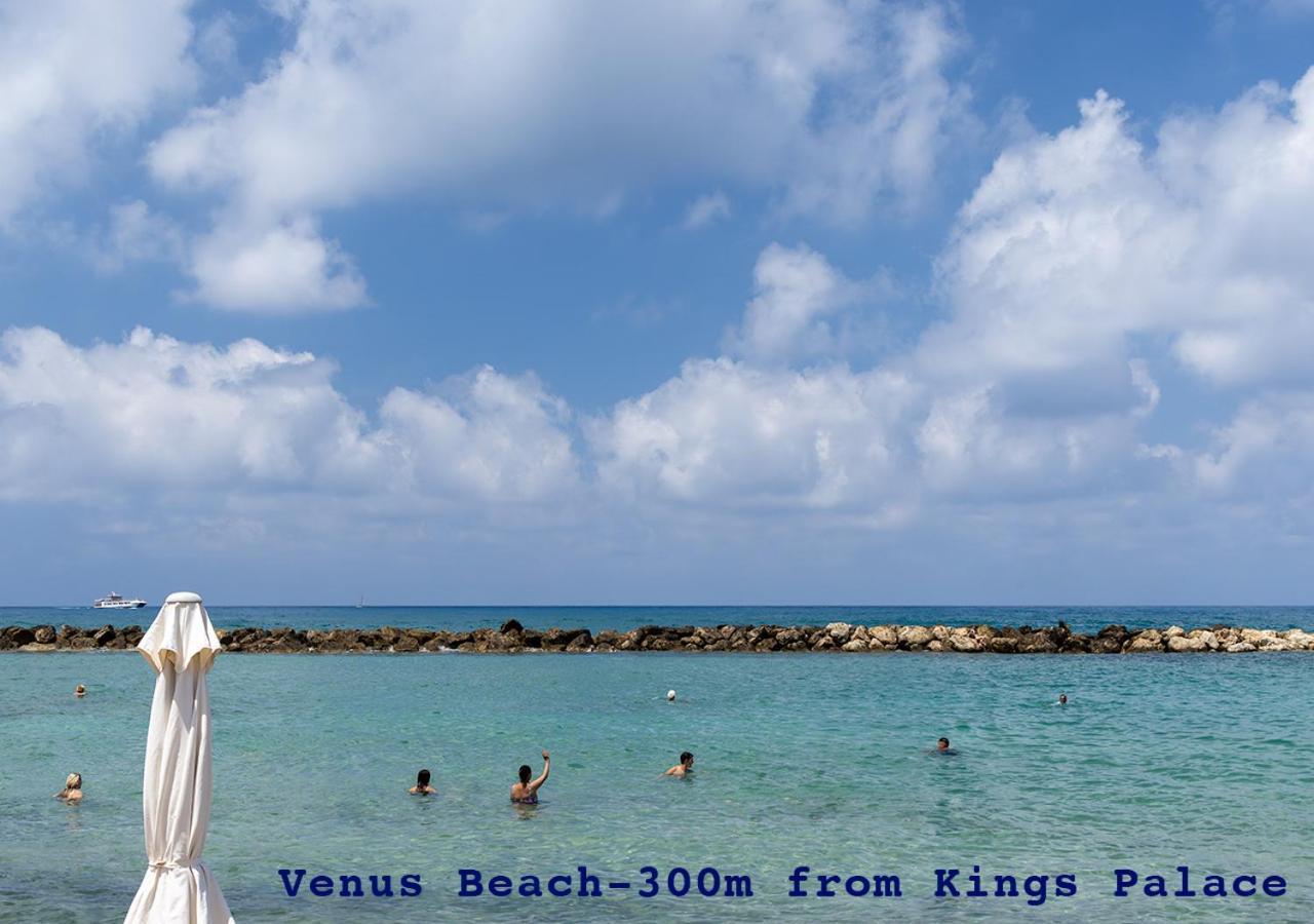 105 Kings Palace - Fabulous 2 Bed, 2 Bath, Large Patio With Garden - Sea Views Paphos Extérieur photo
